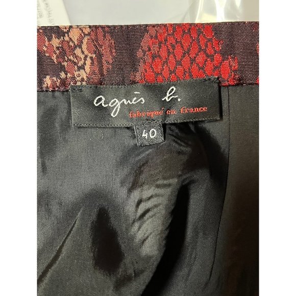 Agnes B. Reflective Skirt Size 40 - Picture 5 of 6